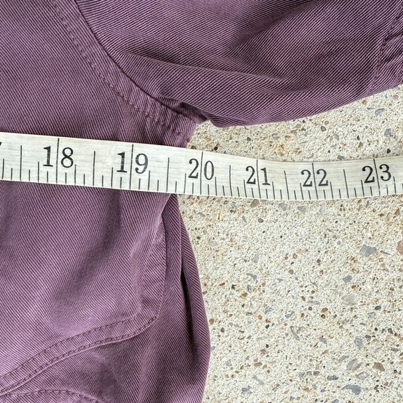 Sundance Eggplant Long Sleeve Midi Button Down Dress Size Medium - Picture 7 of 11